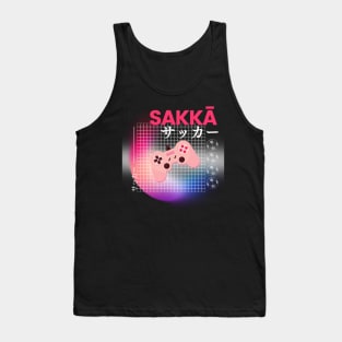 Soccer Video Game Japanese Tank Top